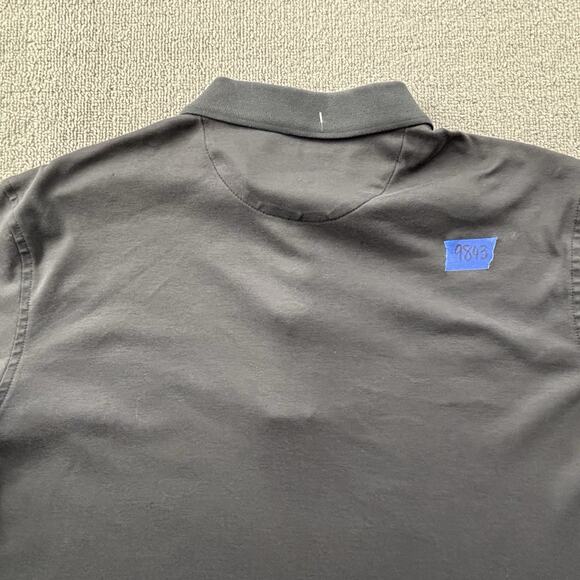 UNTUCKit Polo Shirt Adult Large Black Short Sleeve Casual Preppy Men's - Picture 13 of 14